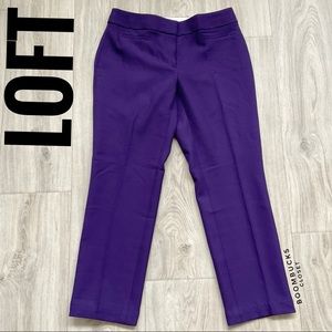 Loft Julie Straight stretch Pants